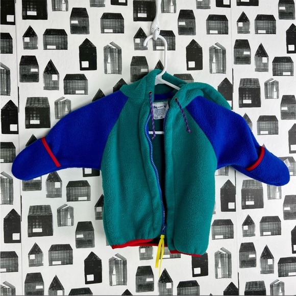 VINTAGE Baby Bag Zip Up Flip Glove JACKET - Picture 6 of 6